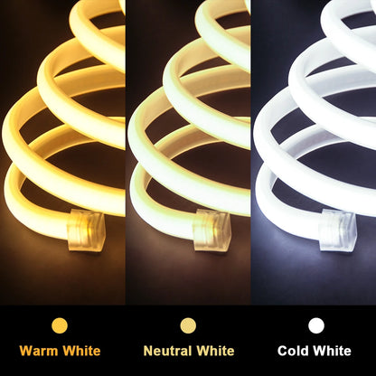 For Garden Decor IP65 Waterproof 220V Cob Strip 288leds M Au Eu