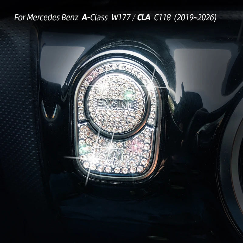 For Mercedes Benz A-Class W177 Cla C118 2019-2026 Crystal