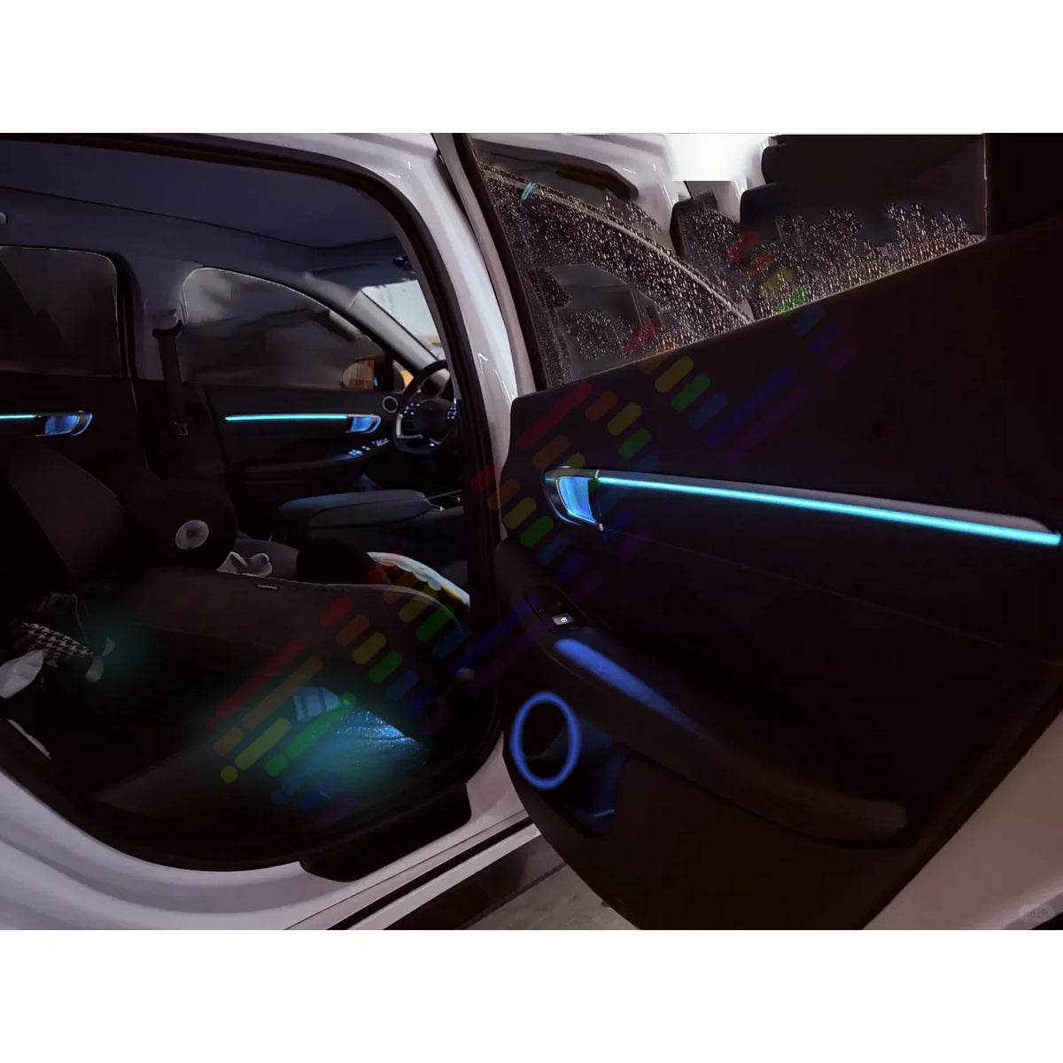For BMW X1 F48 2016-2022 Interior Ambient Strip Acrylic 64color