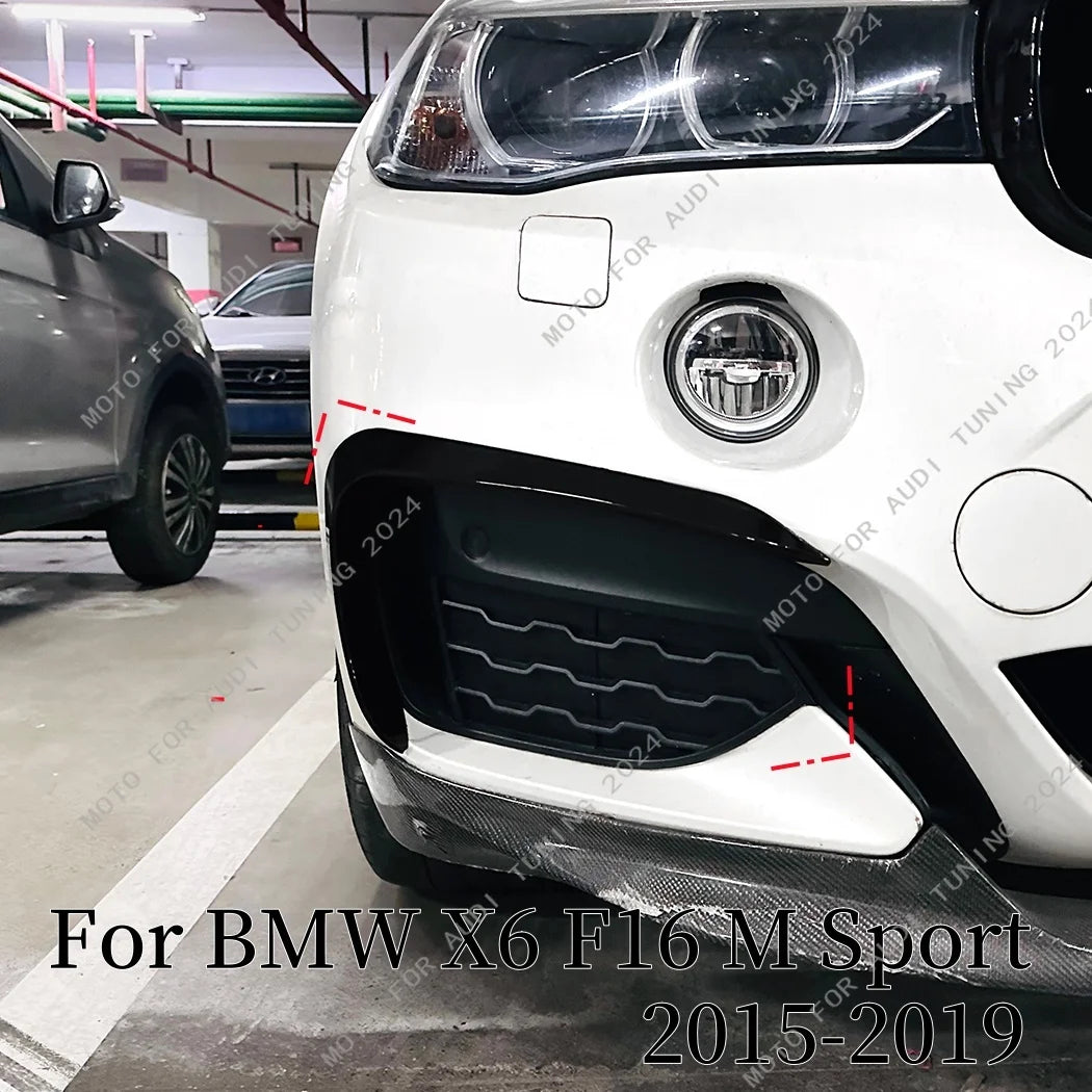 For BMW X6 F16 M Sport Mp Wind Knife Bodykit 2015-2019 Front