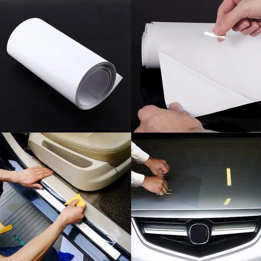 10x300cm Skin Protective Film Transparent Door Panel Anti Scratch