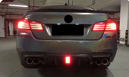 For BMW 5 Series F10 F11 Rear Bumper Diffuser Lip Boot Spoiler