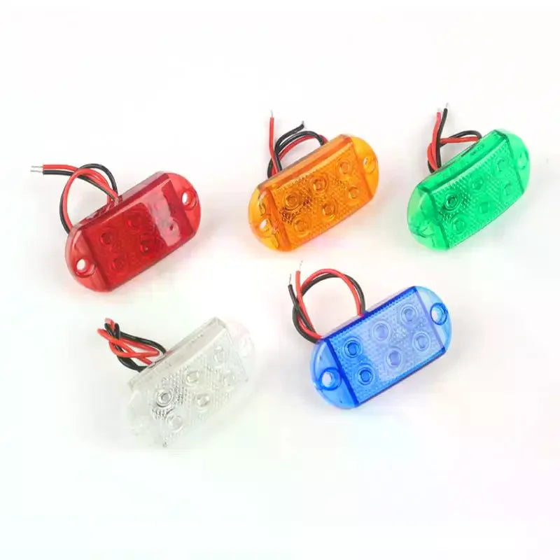 Set 6leds high-brightness Waterproof Strobe Flash Warning