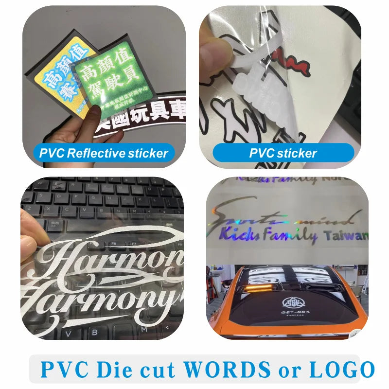 Custom Vinyl Decal Sticker Personalized Lettering Logo Picture