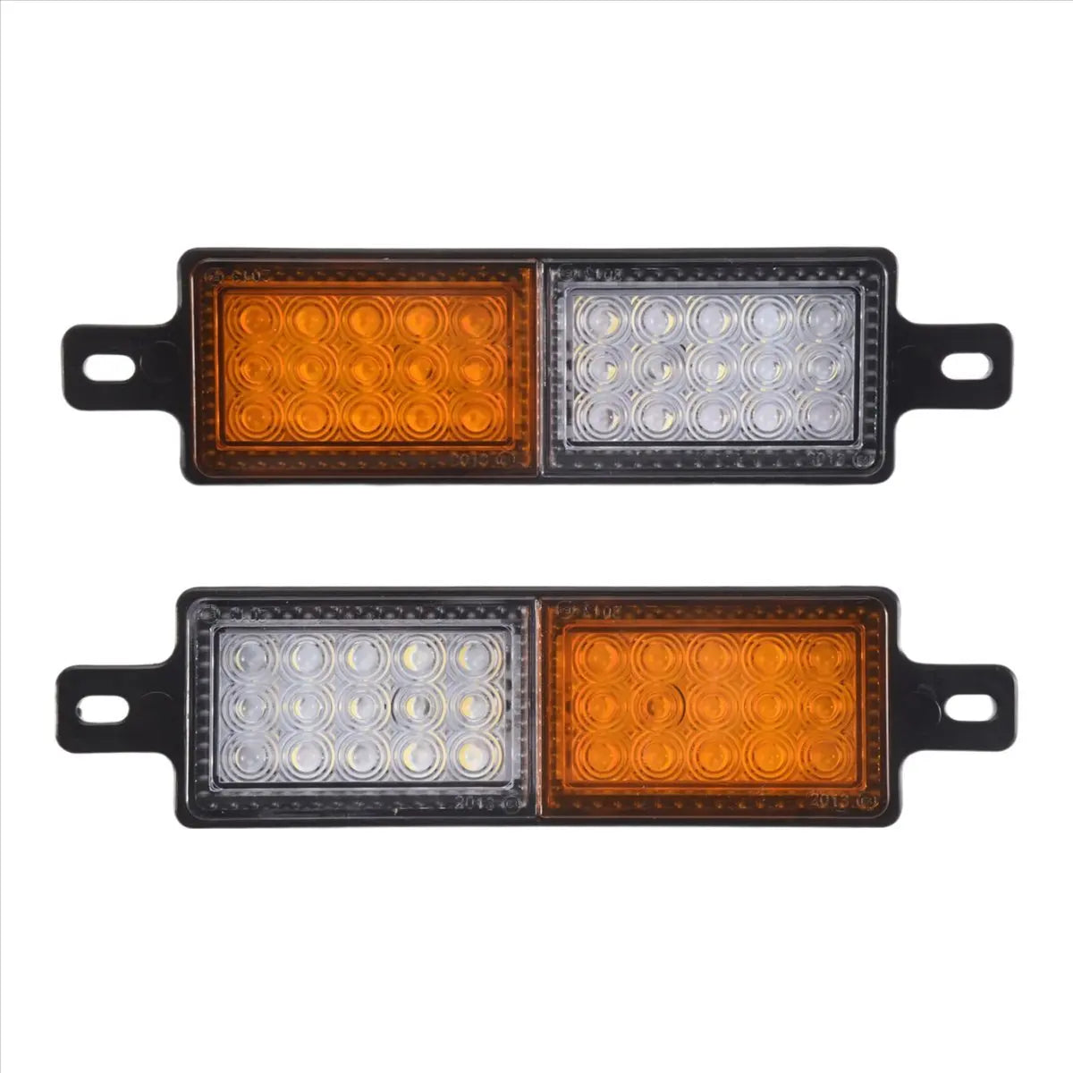 Compatible 2PCS 12V Truck Bull Bar Bullbar Front Bumper