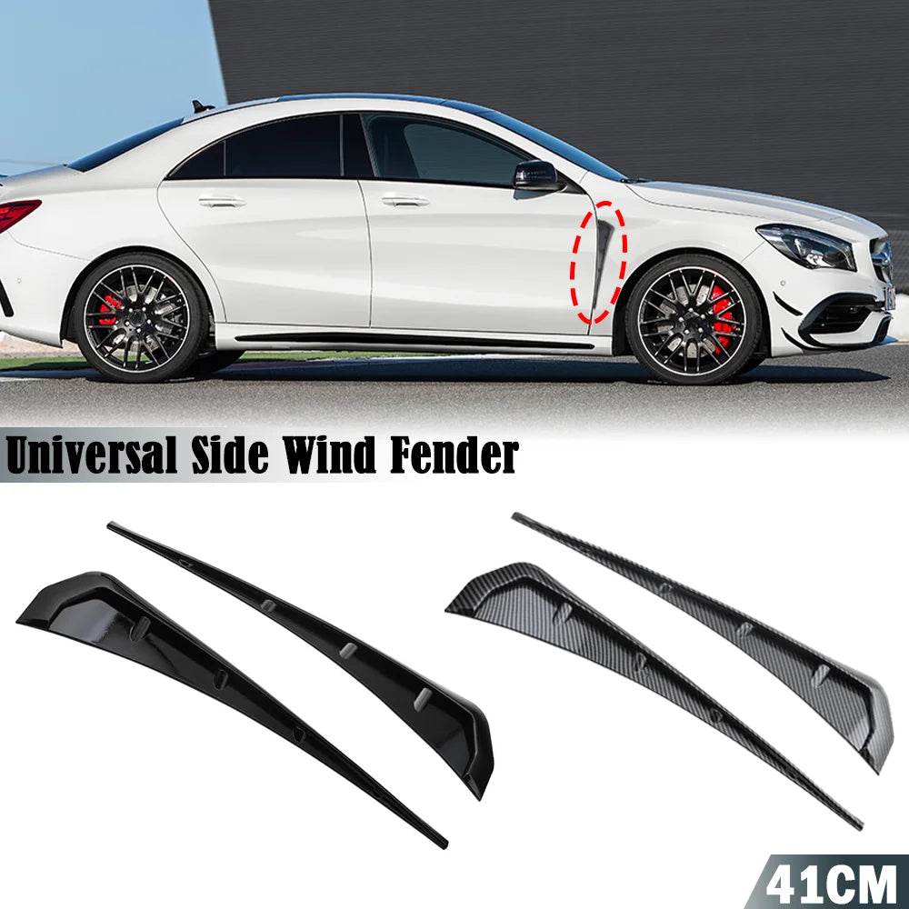 For Audi A3 A4 A5 A6 Side Fender Spoiler Wind Knife Air Vent