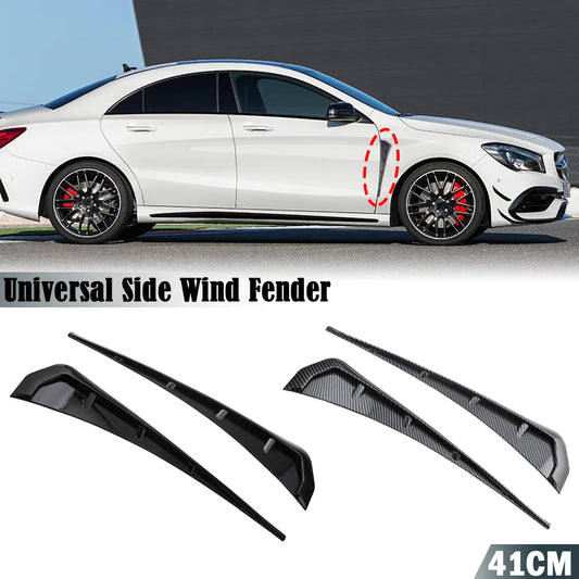 For Audi A3 A4 A5 A6 Side Fender Spoiler Wind Knife Air Vent