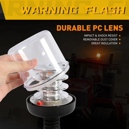 For Trialer Agricultural Beacon Emergency Strobe Truck Roof