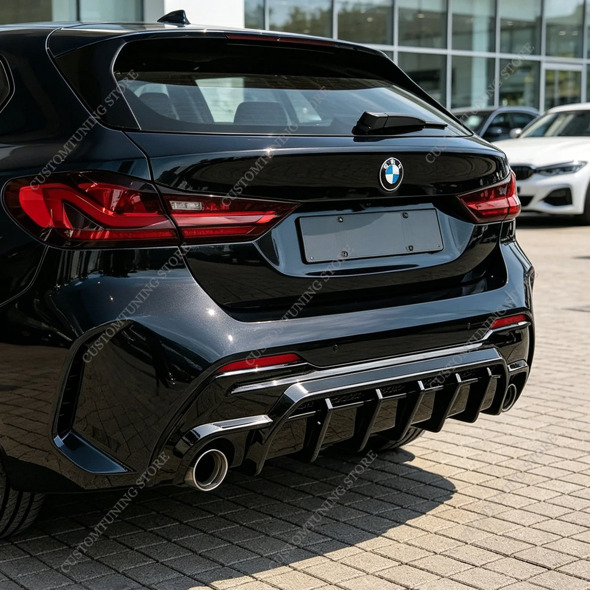 For BMW F40 M Sport MP2 Rear Bumper Valance Diffuser Lip Series