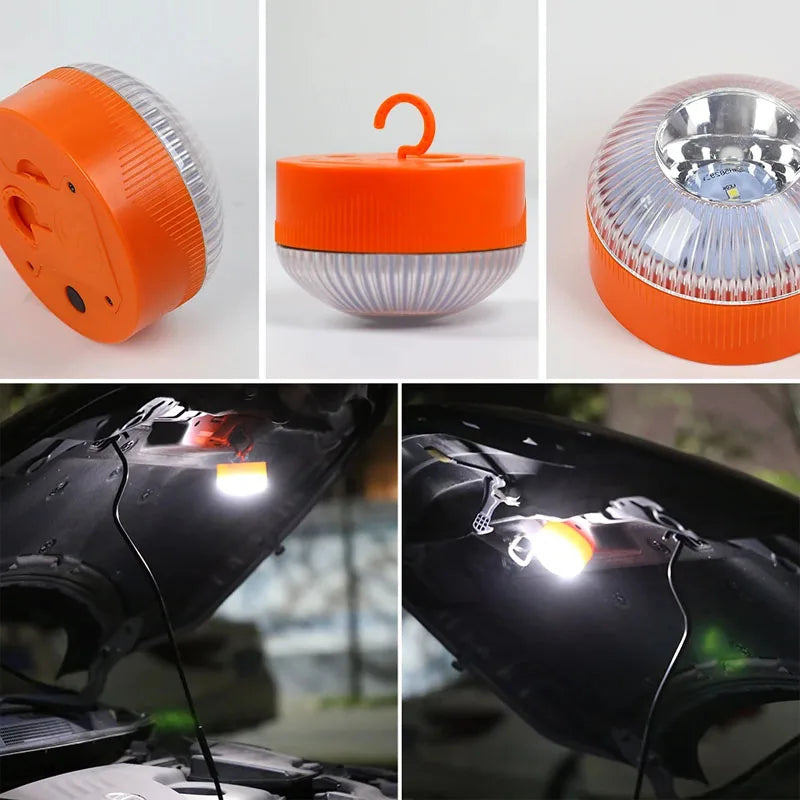 Emergency Beacon V16 Magnetic Induction Strobe Flashing Warning