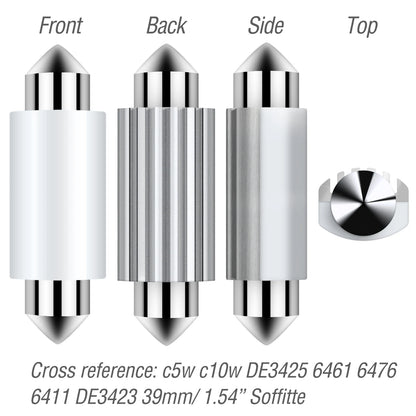 For Mercedes EW211 -Class E320 E350 2PCS C5W 39MM Canbus No
