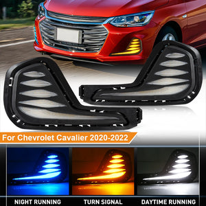 For Chevrolet Cavalier 2019 2020 2021 2PCS Daytime Running 2022