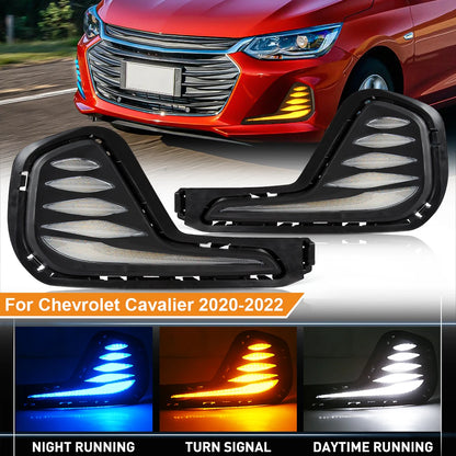 For Chevrolet Cavalier 2019 2020 2021 2PCS Daytime Running 2022