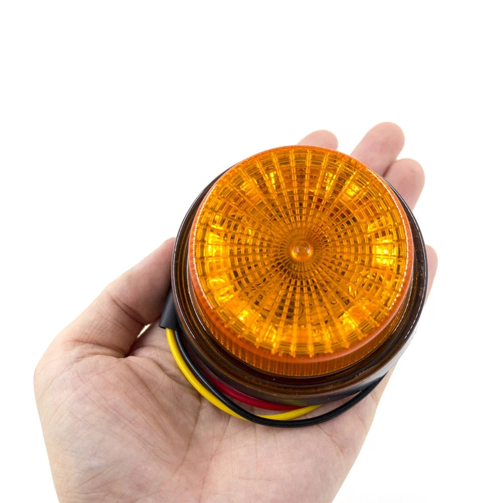 2PCS 12V 24V Modes 12 Warning Emergency Strobe Flashing