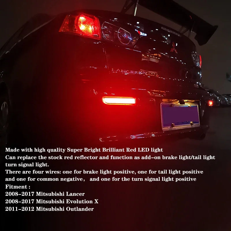 For Mitsubishi Lancer Outlander Evolution X Rear Bumper