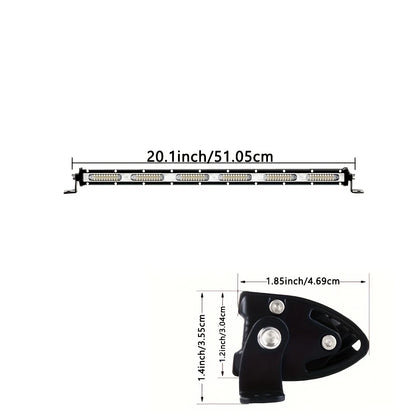 For Off-Road 2PCS 20-inch off-road Bars Lightweight Slim Work