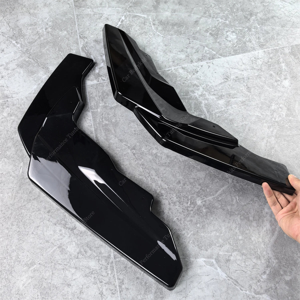 For BMW G87 M2 3.0T L6 Gloss Black Mp ABS Rear Splitter Diffuser