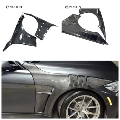 For BMW 3 Series F30 F35 F31 F34 Gt 330I 340I Full Carbon Fiber