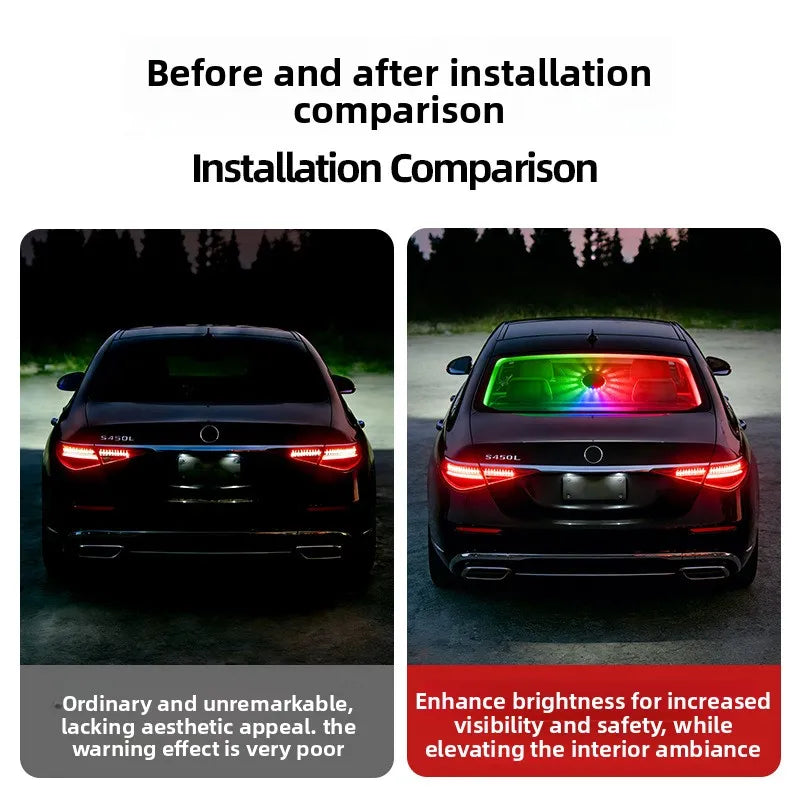 Windshield Ambient Wireless Remote Control Multi Mode Color