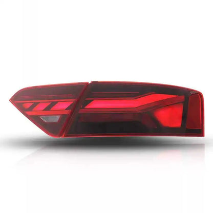 For Audi A5 Transparent Lens LED Taillights 2008-2013 B8