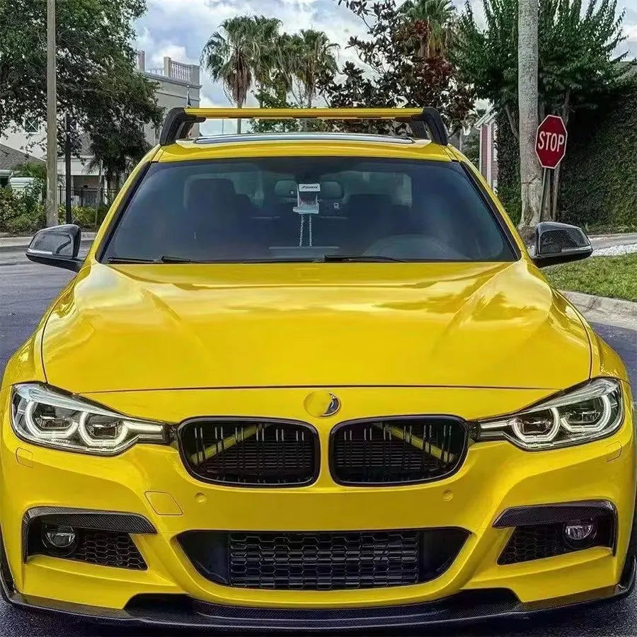 For BMW 3 Series F30 F35 Carbon Fiber Front Bumper Lip Diffuser