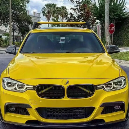 For BMW 3 Series F30 F35 Carbon Fiber Front Bumper Lip Diffuser