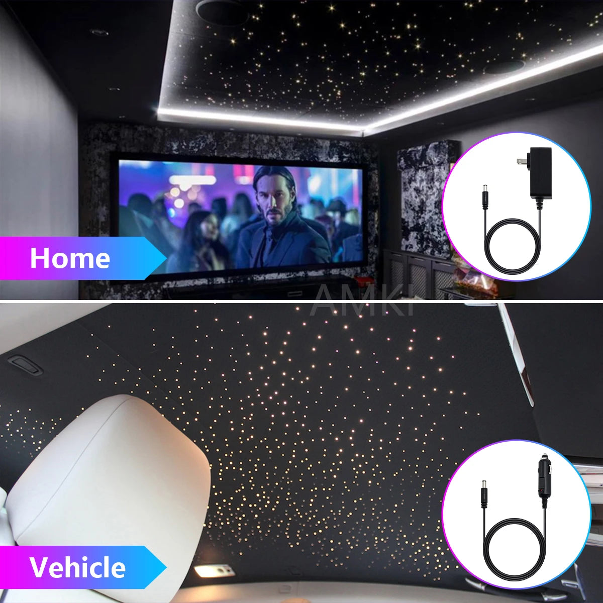 16W Rgbw Twinkle Starry Sky Star Ceiling Smart APP