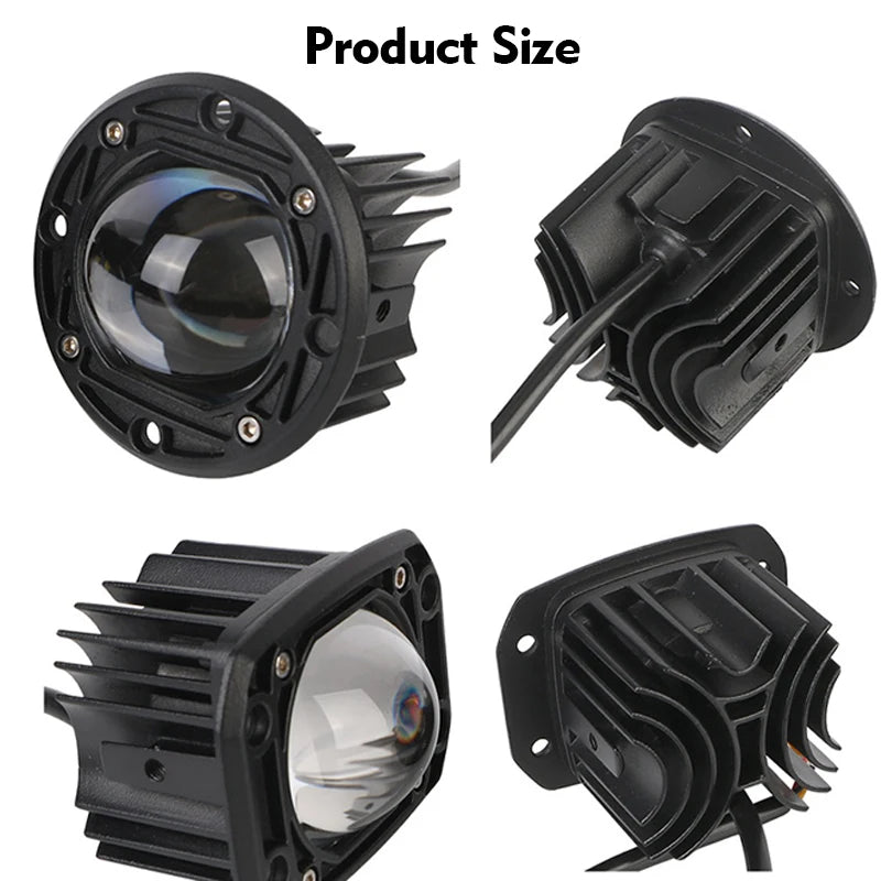 For Turck 3inch Work dual-color Brightness Driving Spotlight