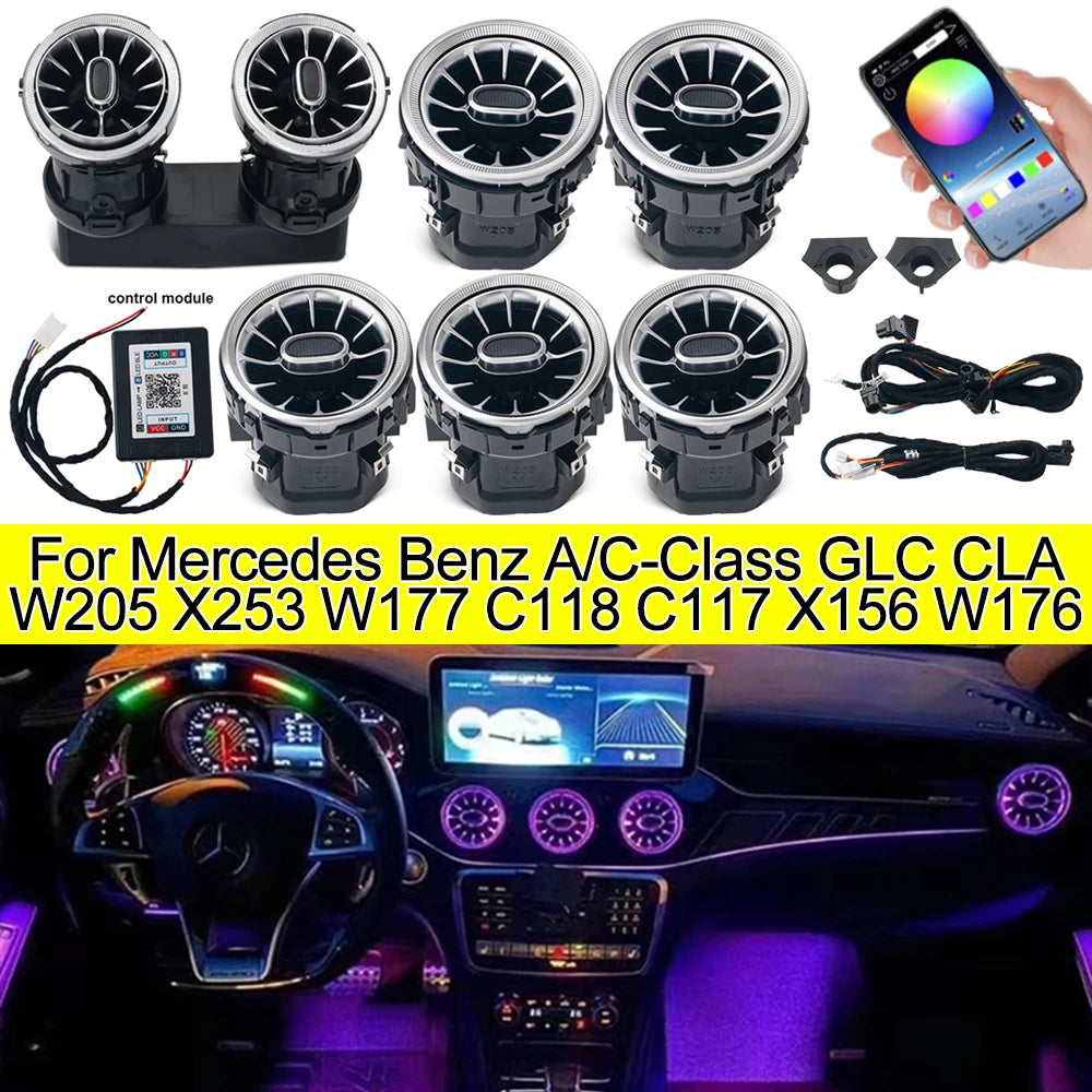 For Mercedes Benz Accessory C A W205 Glc X253 Cla Gla W176 W117