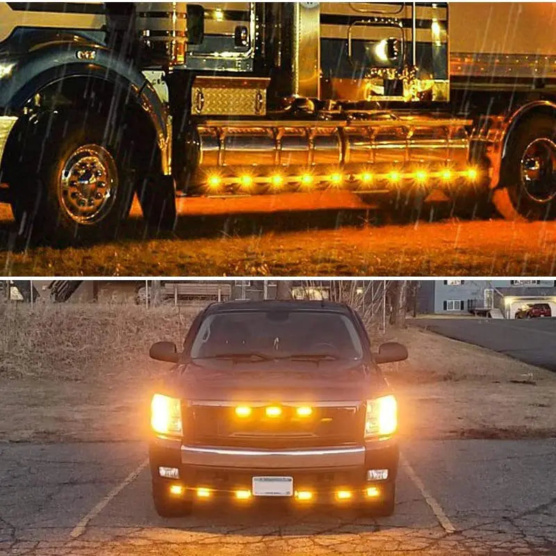 For Scania Truck Side Marker Trailer Bar Grill Turn Signal
