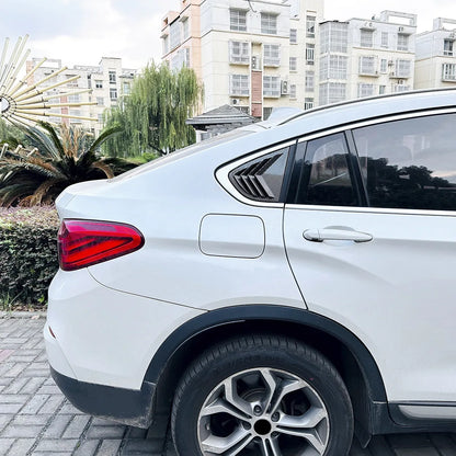 For BMW X4 F26 2014-2018 Rear Fit Window Side Louver Shutter