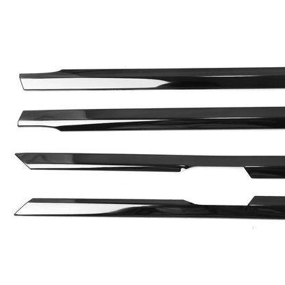 For BMW 5 Series G30 2018-23 Short Axis Gloss Black Exterior