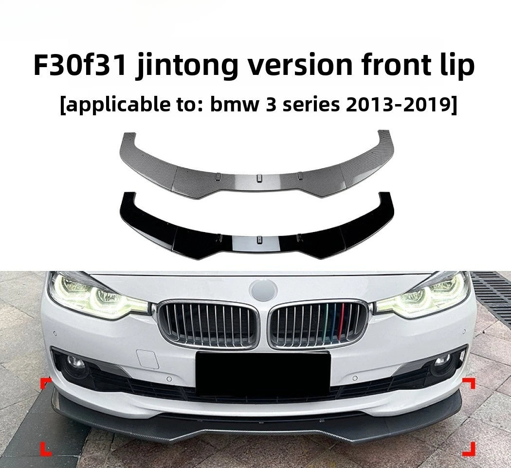 For BMW 3 Series BMW F30 F31 2013-2019 Front Lip Shovel Spoiler