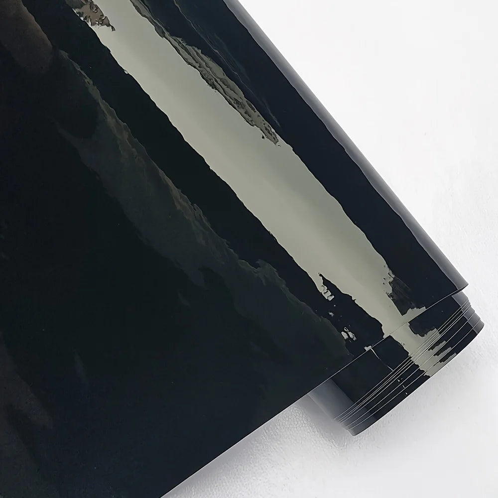 For Auto Motorcycle Body Stickers Glossy Black Sticker
