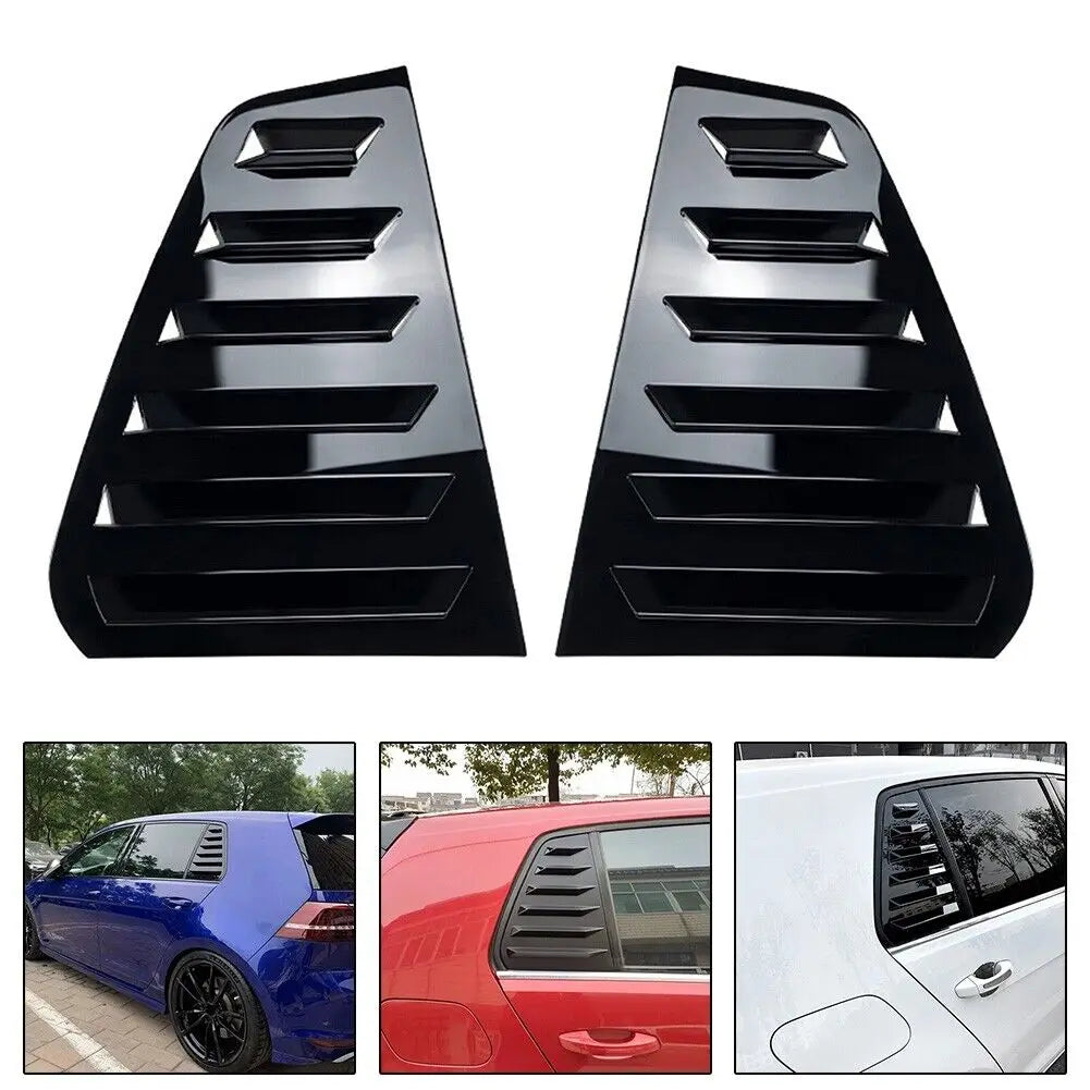 For VW Golf MK7 MK7.5 2013 2014 2015-2019 ABS Plastic Rear