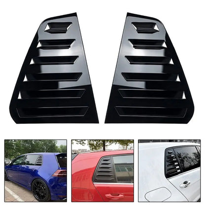 For VW Golf MK7 MK7.5 2013 2014 2015-2019 ABS Plastic Rear