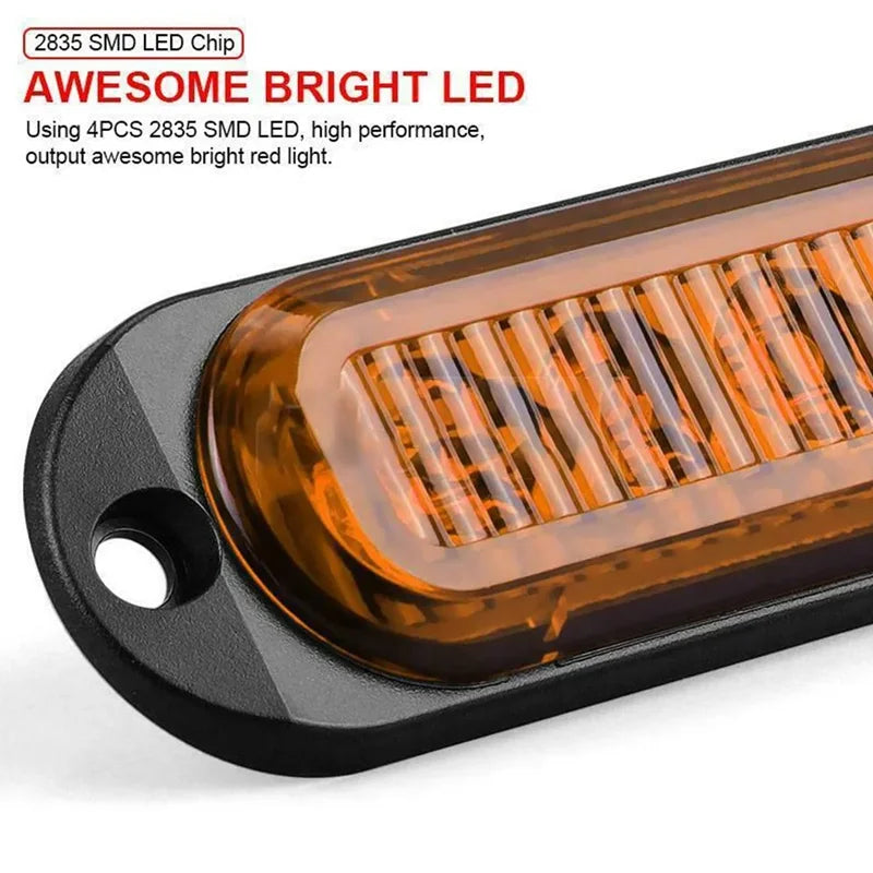 12-24v Side Marker Waterproof Clearance Lamps Indicator Signal
