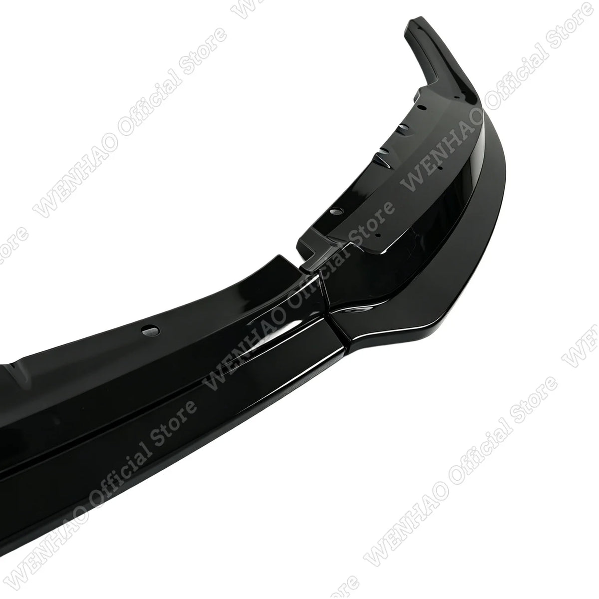 For BMW 2 Series M2 G87 3PCS ABS Gloss Black Front Bumper Lip