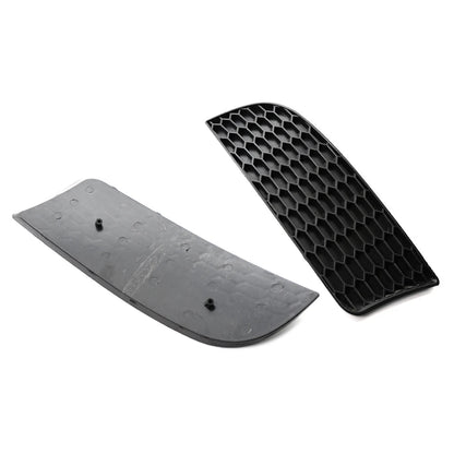 For BMW 3 Series E90 E92 2PCS Front Bumper Lower Grille Black