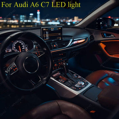 For Audi A6 C7 LED Ambient Symphony Lighting Interior