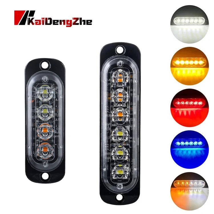 Strobe Warning 12V 24V Flashing Breakdown Emergency Two Color
