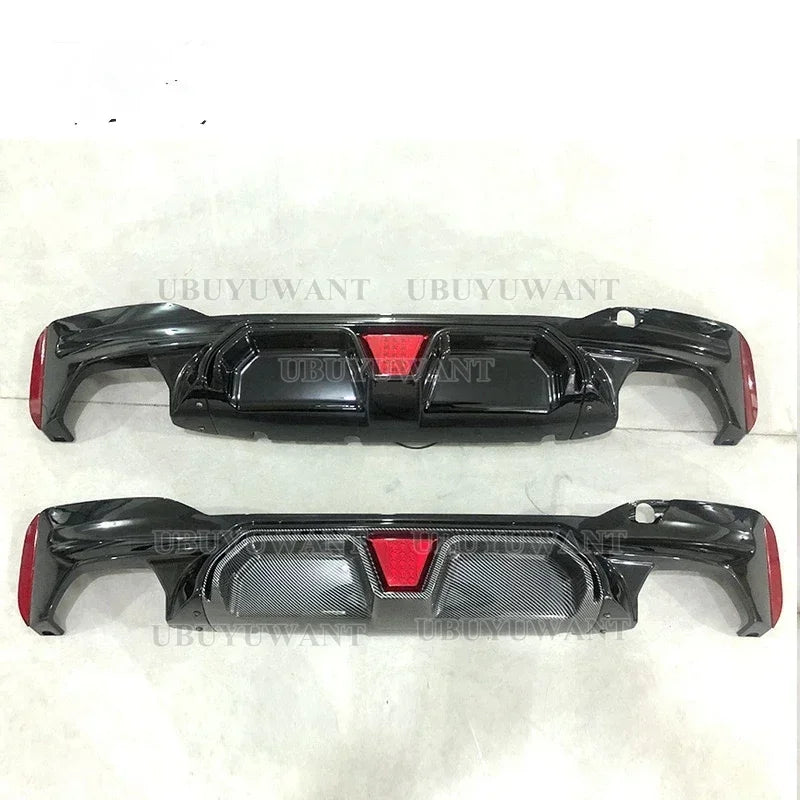 For BMW G30 G38 5 Series 2017 2018 2019 2020 2021 Black Rear