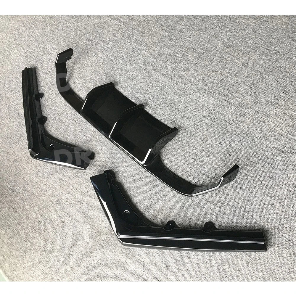 For BMW F80 M3 F82 F83 Rear Bumper Lip Diffuser Spoiler Body