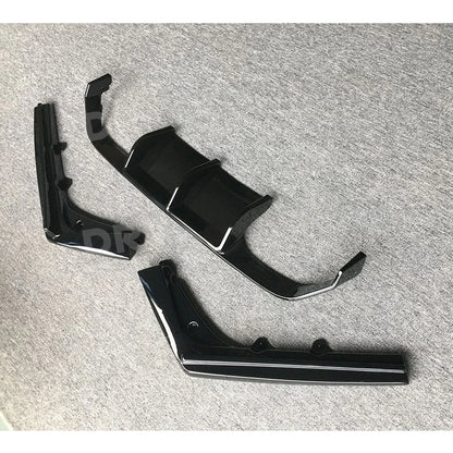 For BMW F80 M3 F82 F83 Rear Bumper Lip Diffuser Spoiler Body