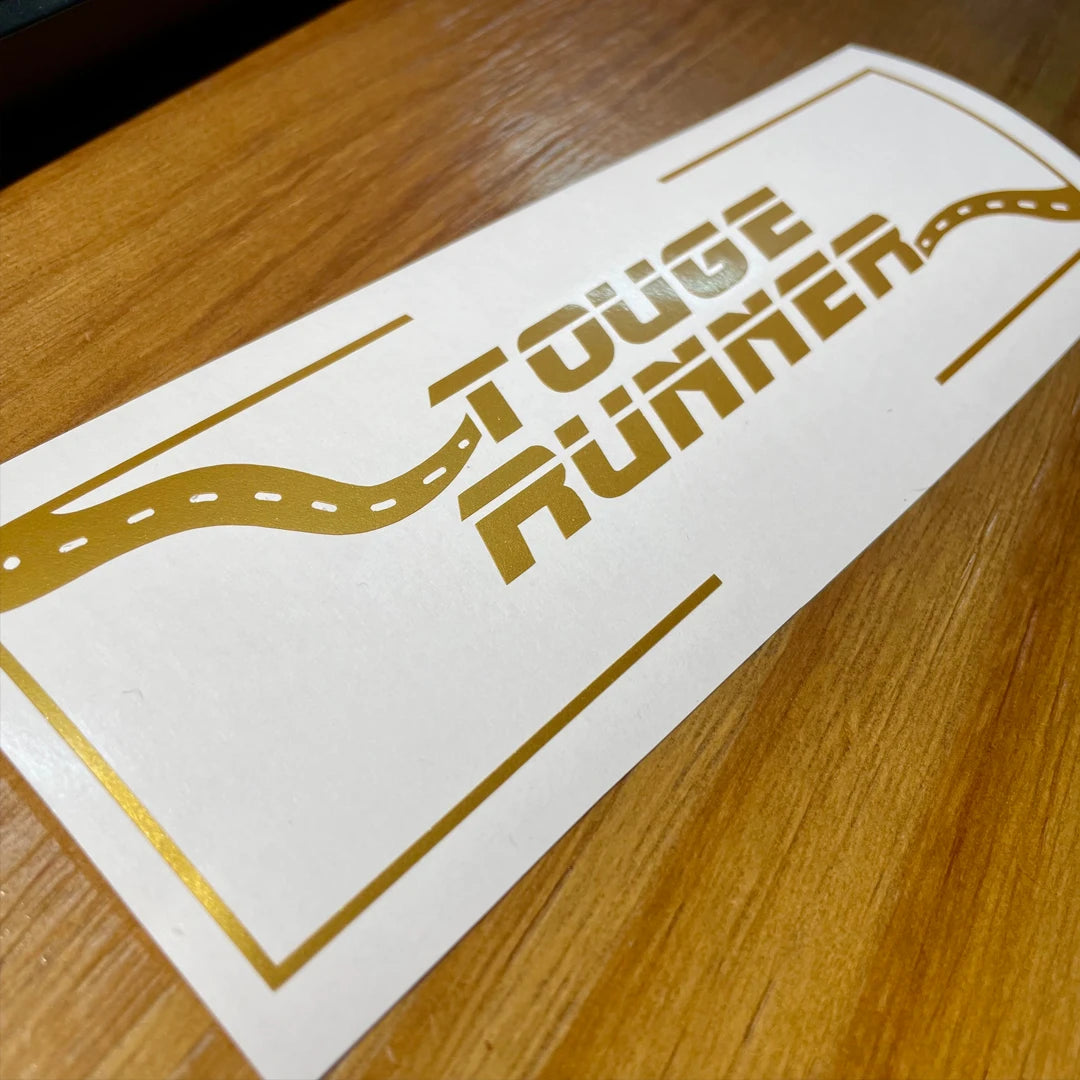 Touge Runner Jdm Slap Sticker Vinyl Decal Drifting Pull