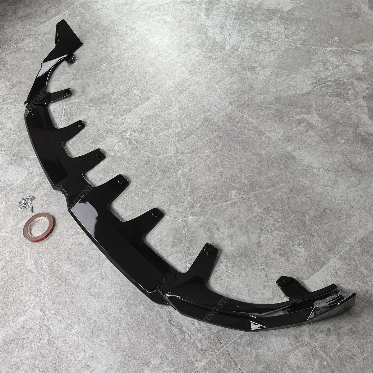 For BMW X3 G45 M Sport Gloss Black Front Bumper Lip Spoiler