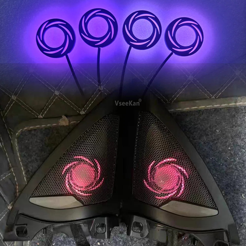 Audio Horn Loudspeaker Tweeter Colors Interior Ambient RGB