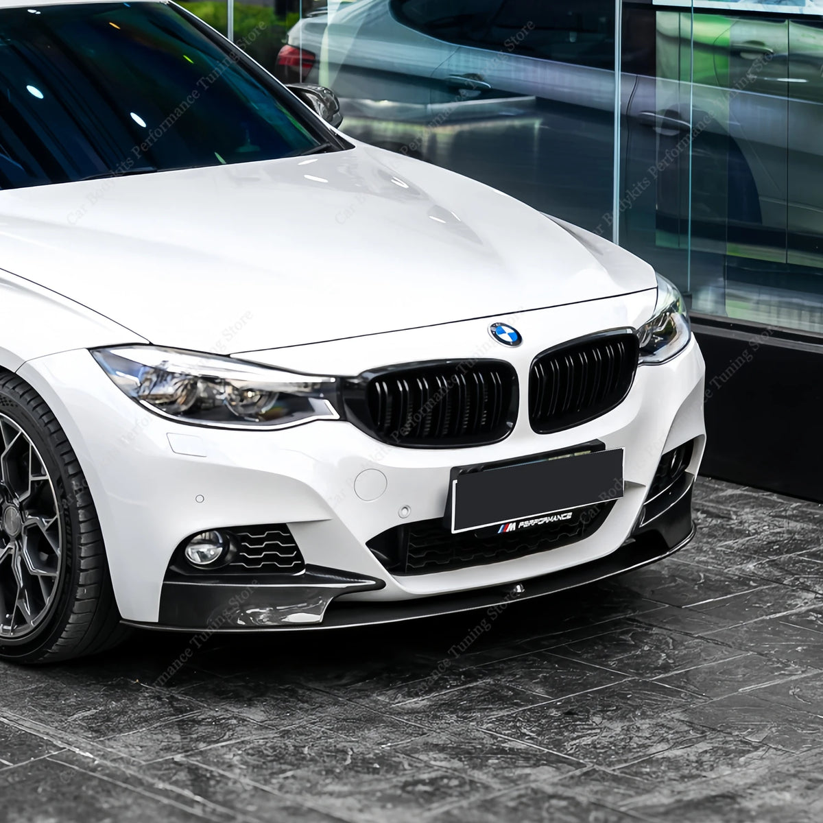 For BMW F34 3GT M Sport M Performance ABS Gloss Black Front