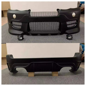 For BMW X5 E53 2004-2008 Convert Body Kit Front Rear Bumper
