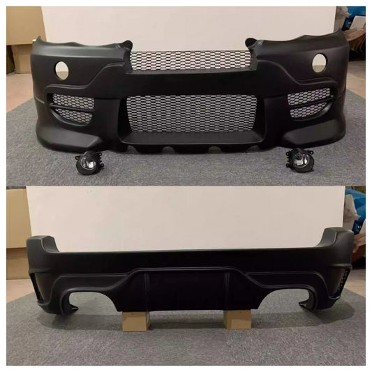 For BMW X5 E53 2004-2008 Convert Body Kit Front Rear Bumper
